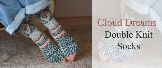 Cloud Dream Double Knit Socks