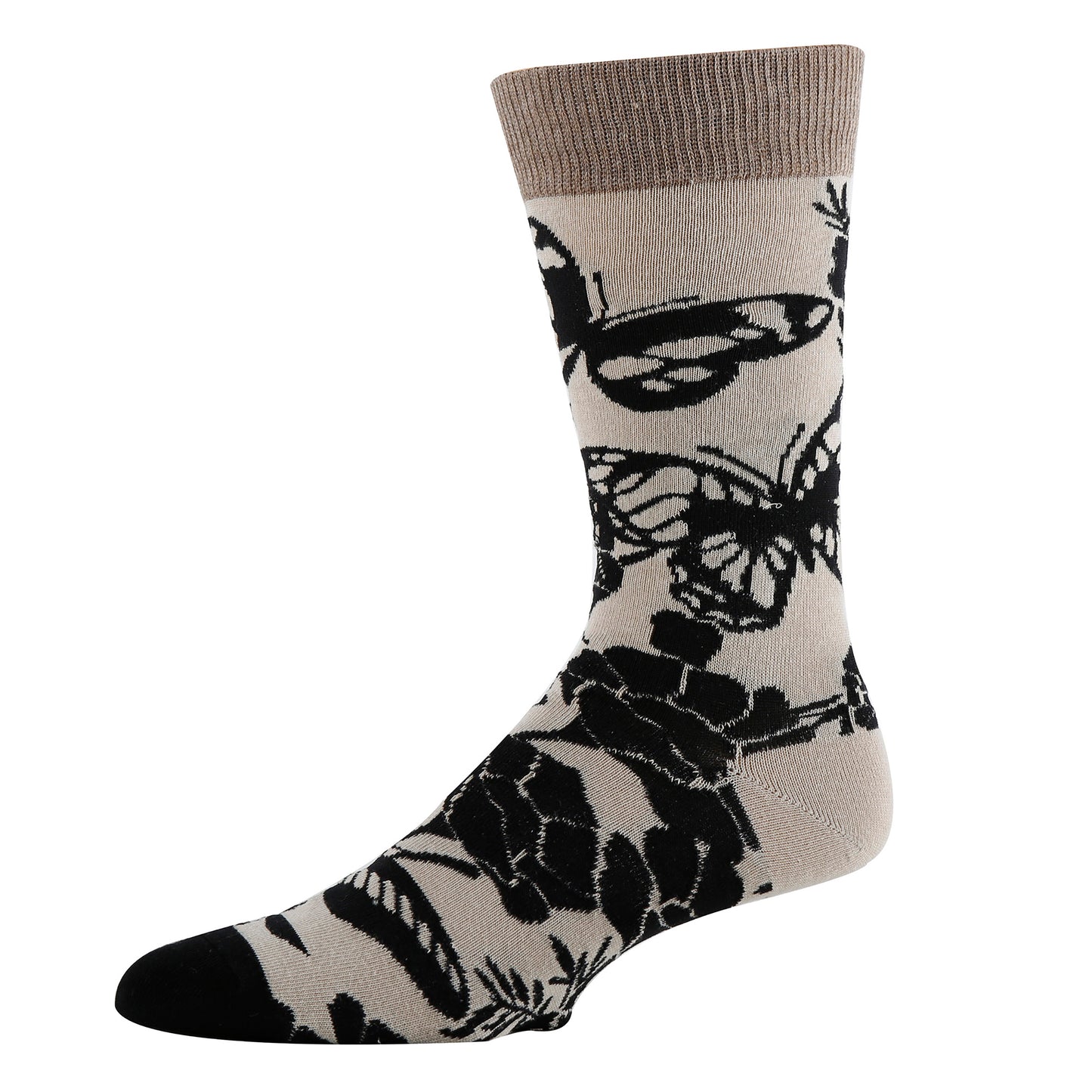 Blossom Print Socks Premium Crew Socks- Sock It Up Sock