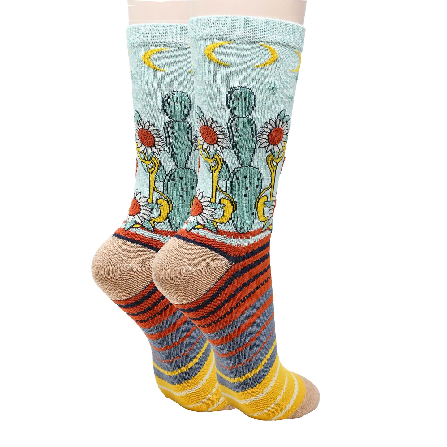 Desert Nights Socks Premium Crew Socks- Sock It Up Sock