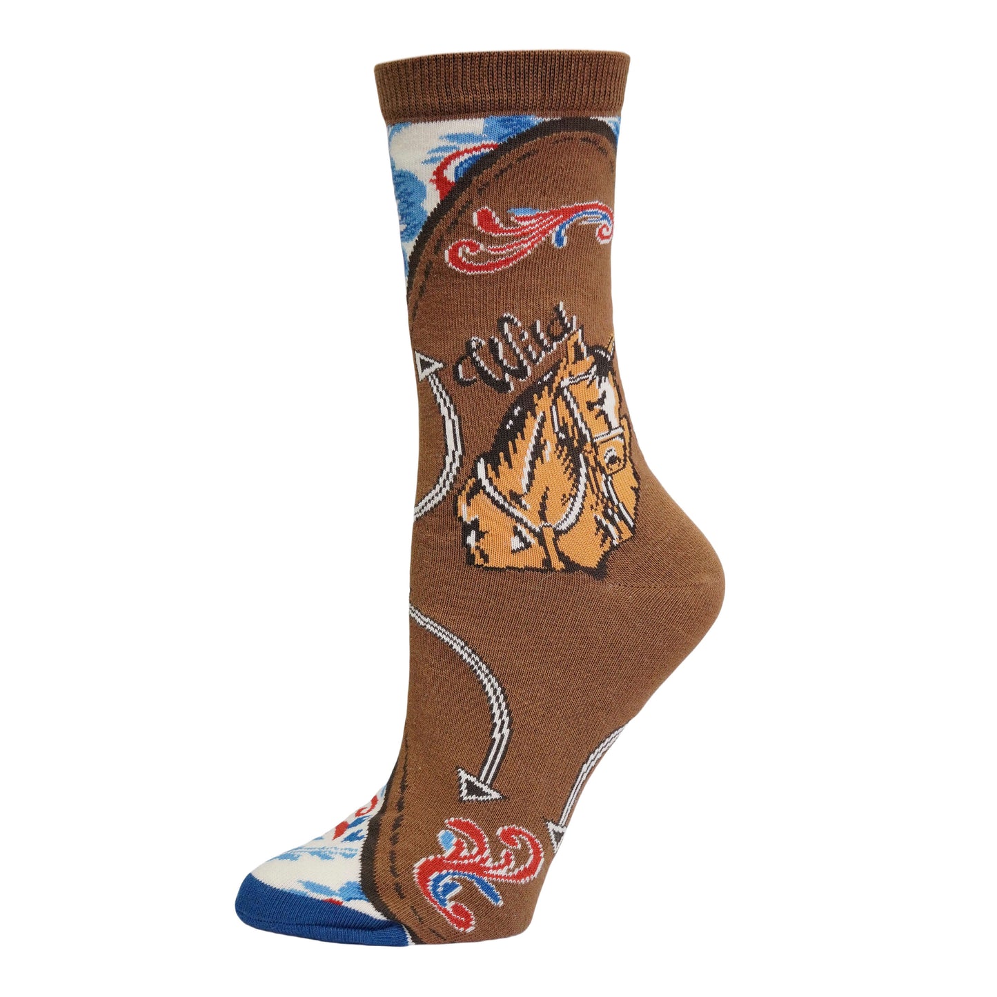 Urban Cowgirl Socks Premium Crew Socks- Sock It Up Sock