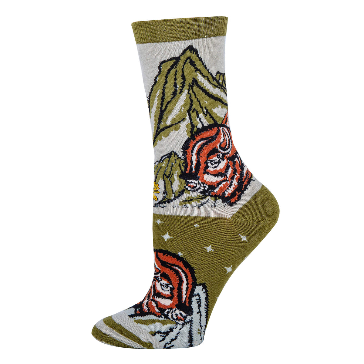 Bison Meadows Socks Premium Crew Socks- Sock It Up Sock