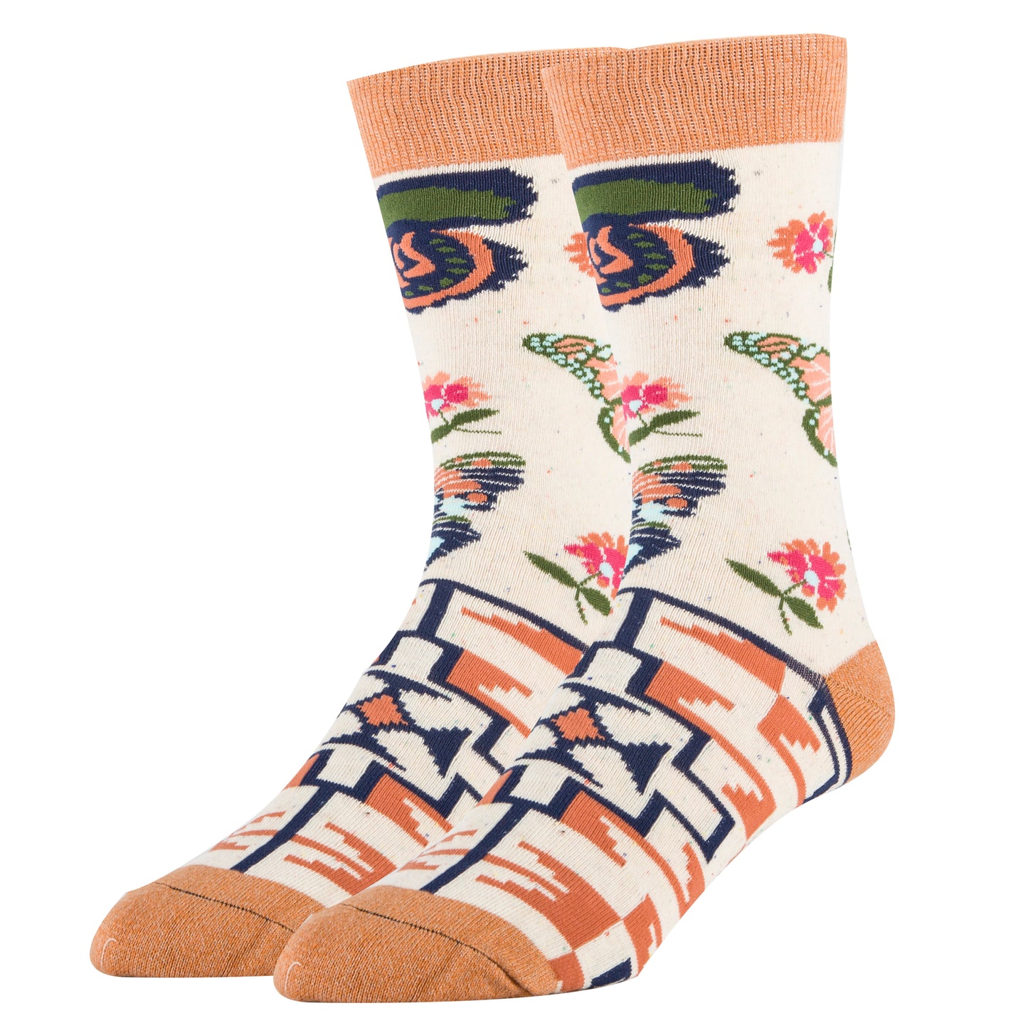 Butterfly Print - Sock It Up Sock Co