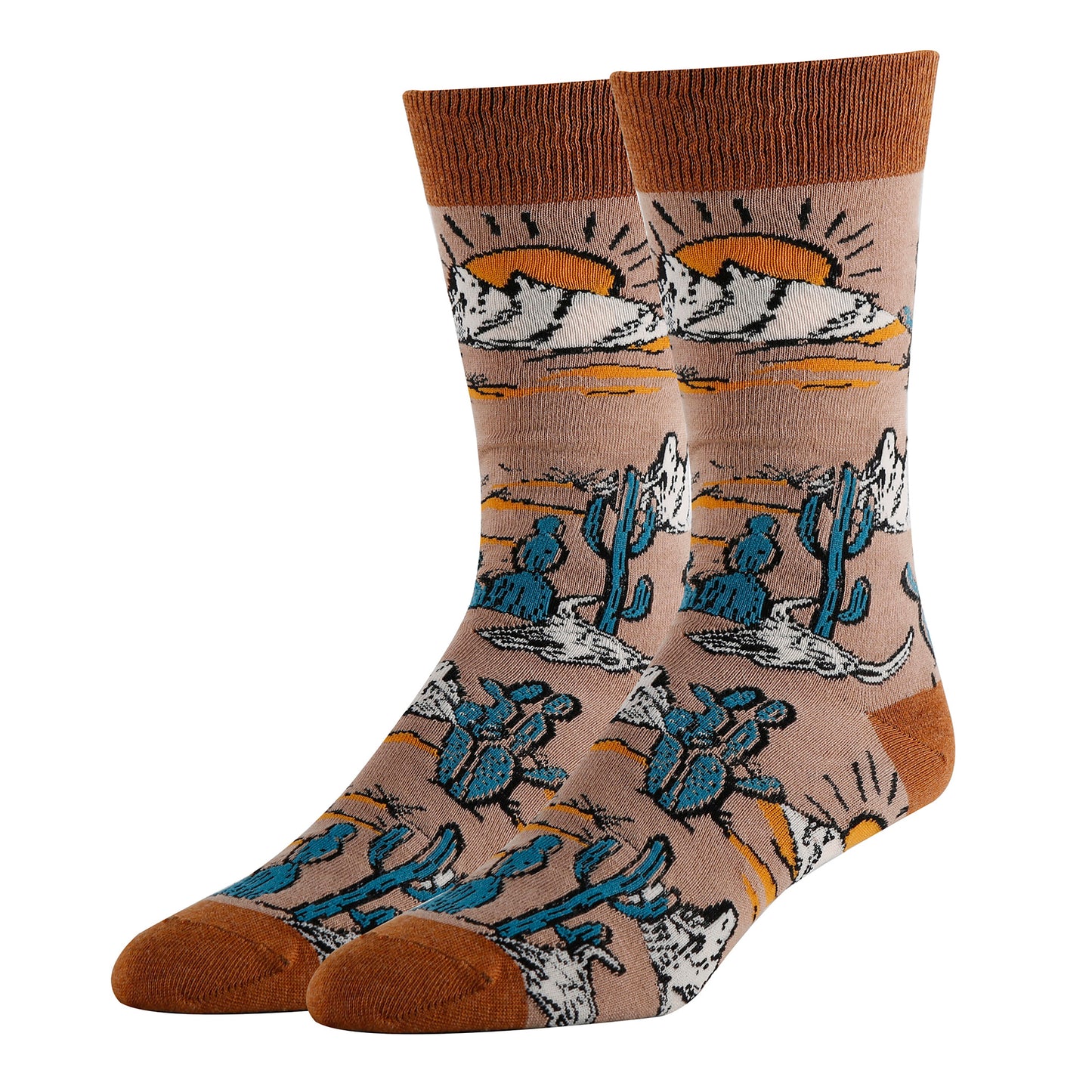 Wild West Socks Premium Crew Socks- Sock It Up Sock