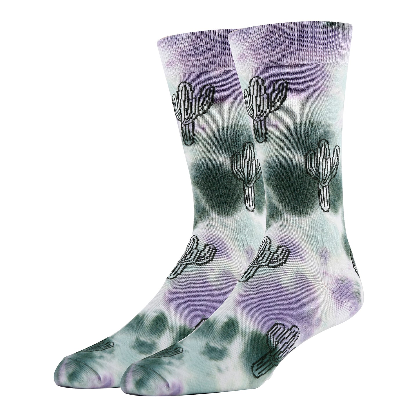 Saguaro Trails Tie Dye Socks Premium Crew Socks- Sock It Up Sock