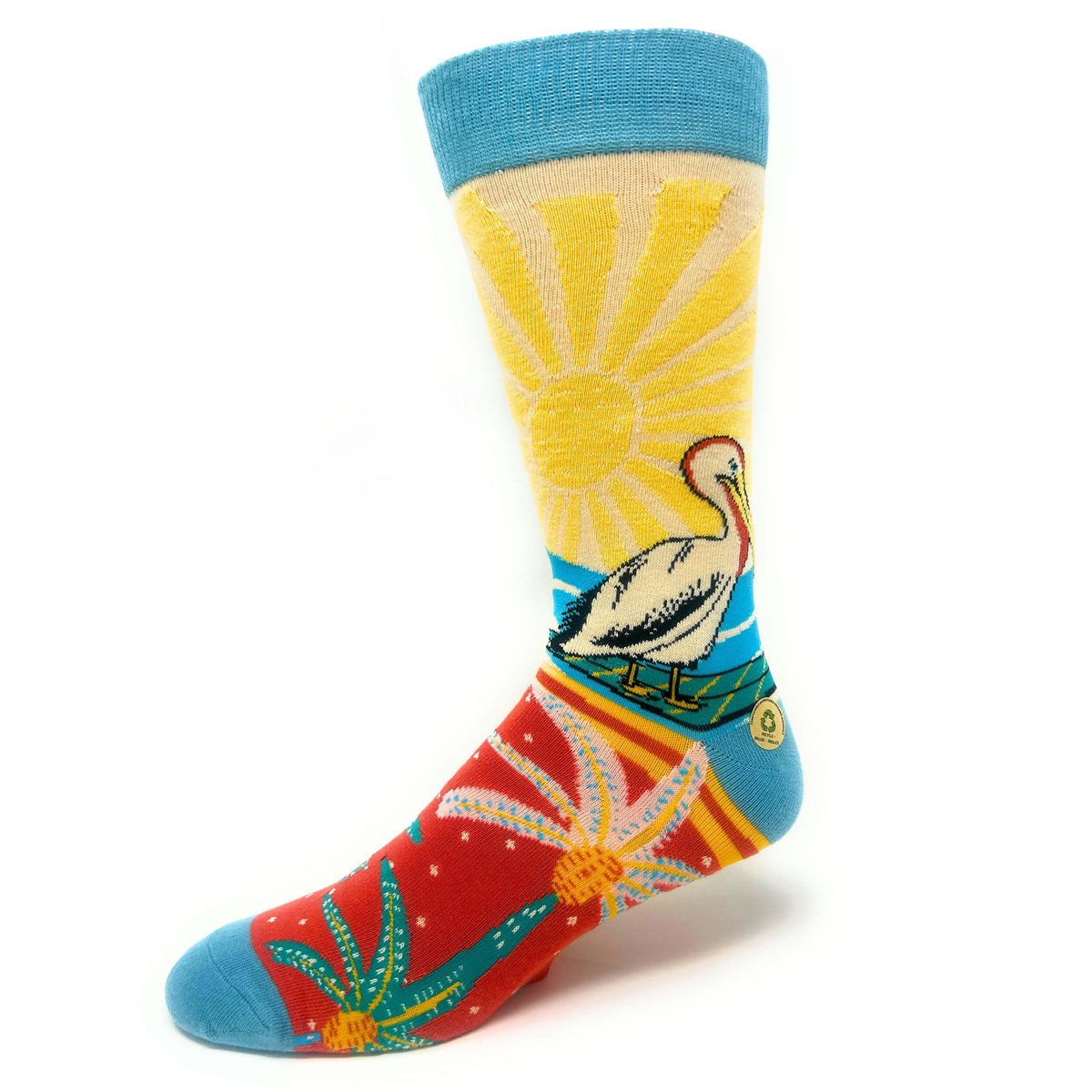 Sunshine Vibes Socks Premium Crew Socks- Sock It Up Sock
