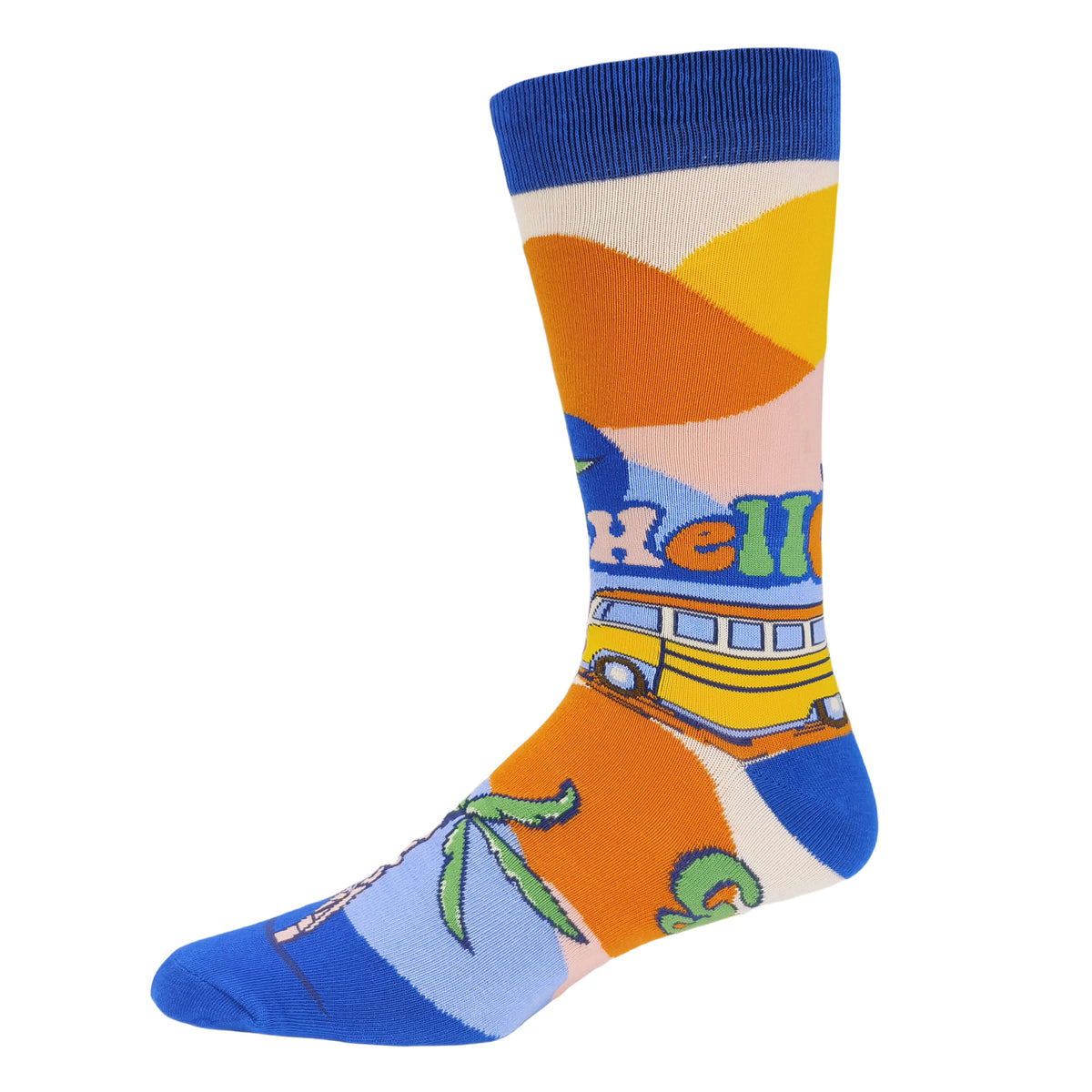 Hello Goodbye Socks Premium Crew Socks- Sock It Up Sock