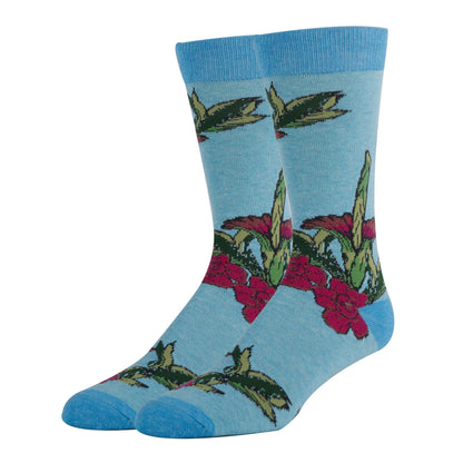 Corpse Floral Socks Premium Crew Socks- Sock It Up Sock