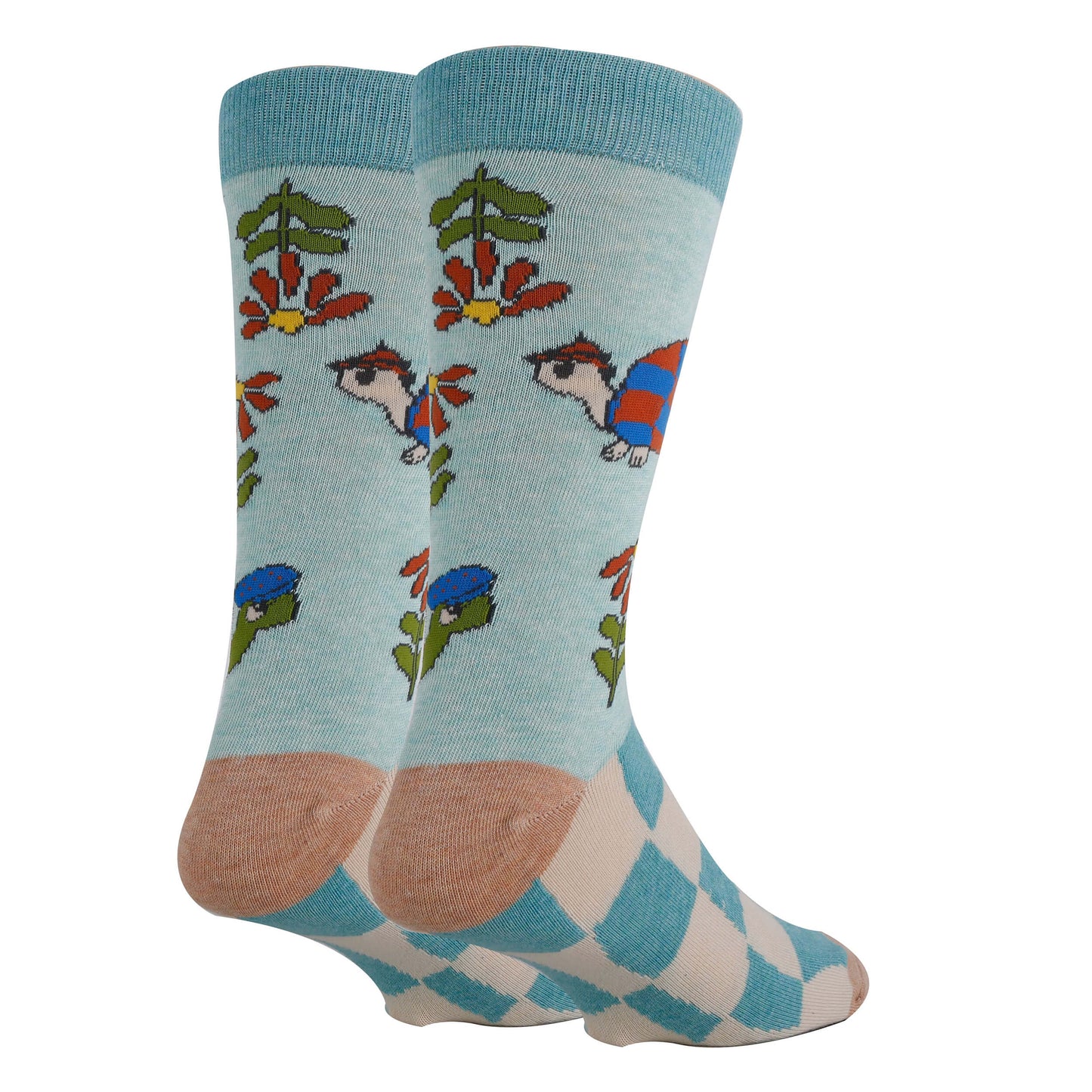 Groovy Turtle Socks Premium Crew Socks- Sock It Up Sock