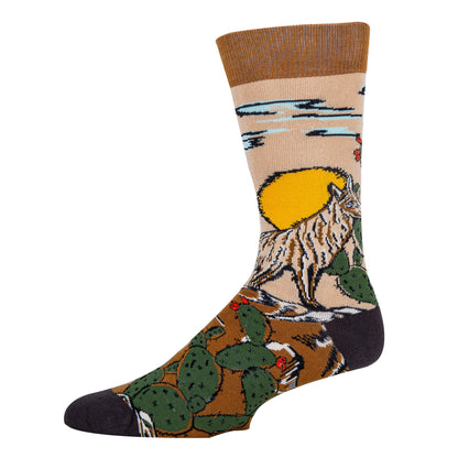 Coyote Sol Socks Premium Crew Socks- Sock It Up Sock