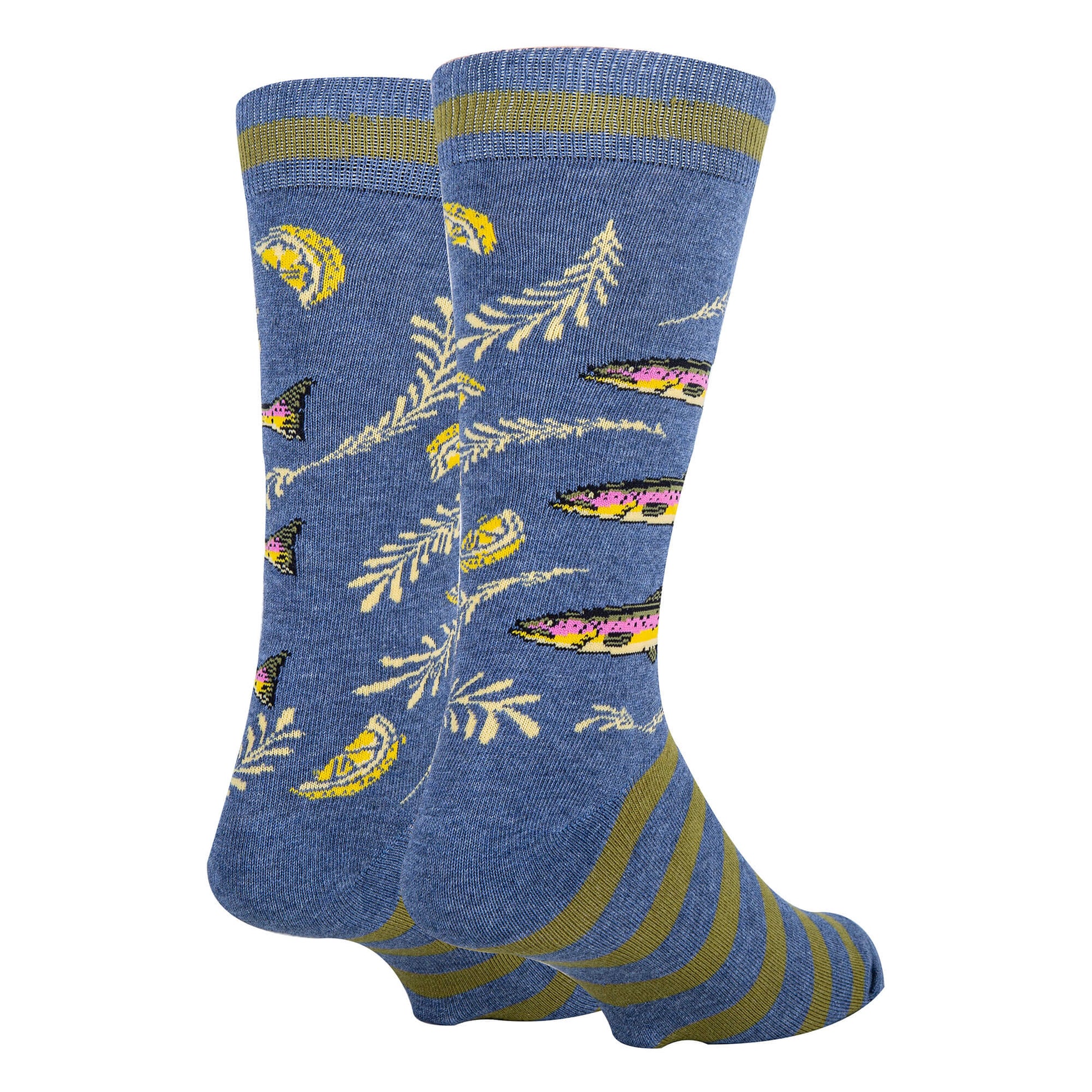 Water Trails Socks Premium Crew Socks- Sock It Up Sock