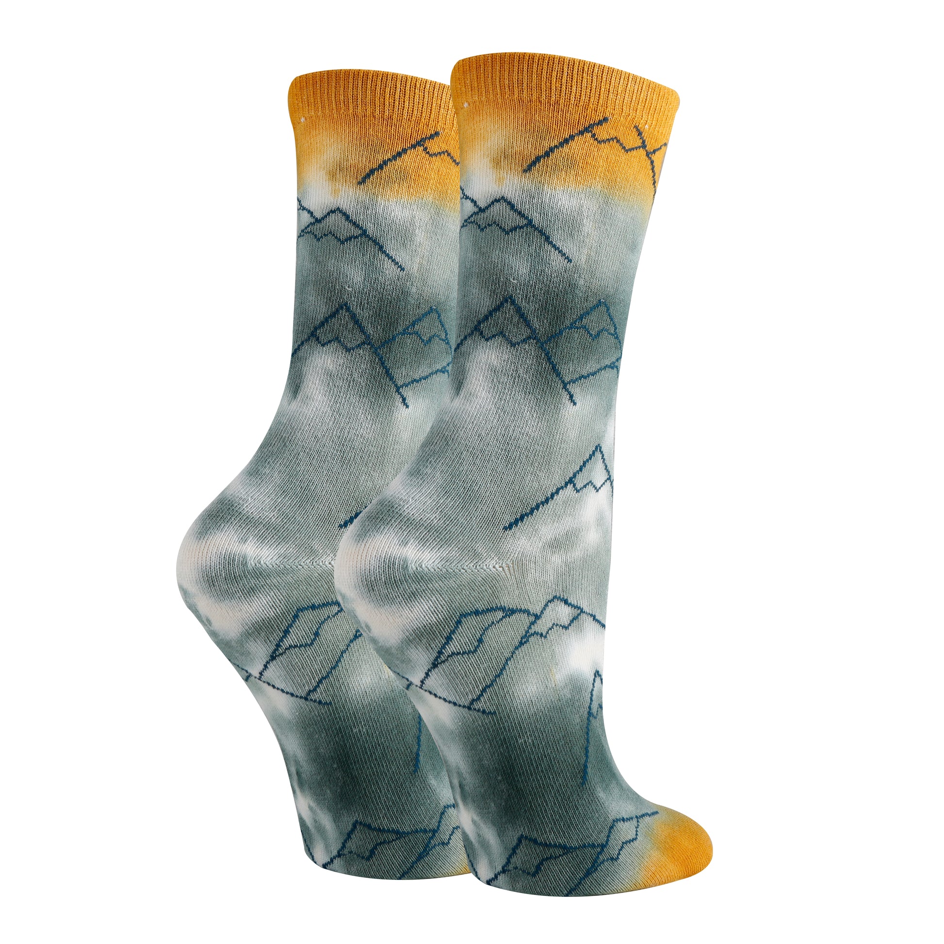 Sanja View Socks Premium Crew Socks- Sock It Up Sock