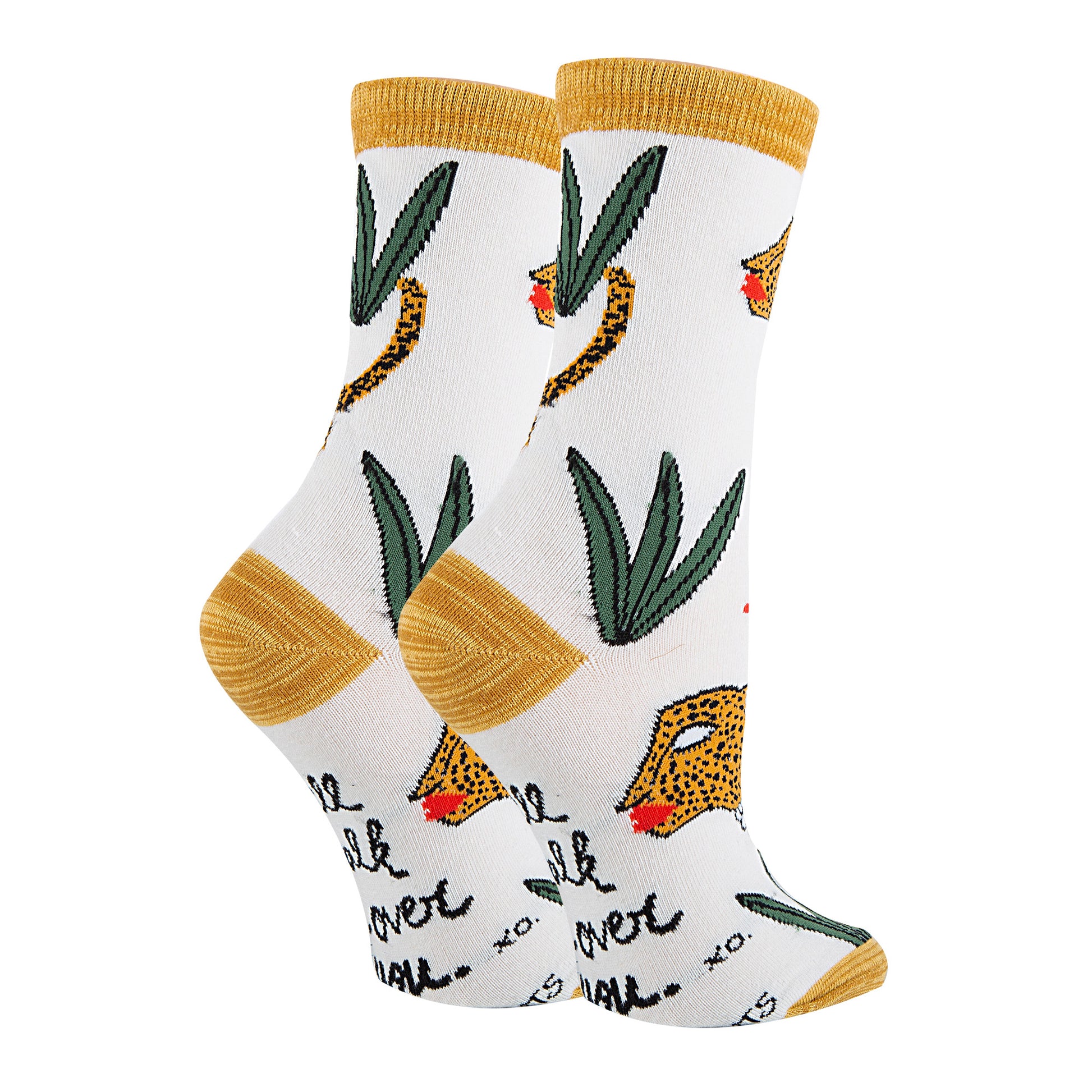 Walk Over You Socks Premium Crew Socks- Sock It Up Sock