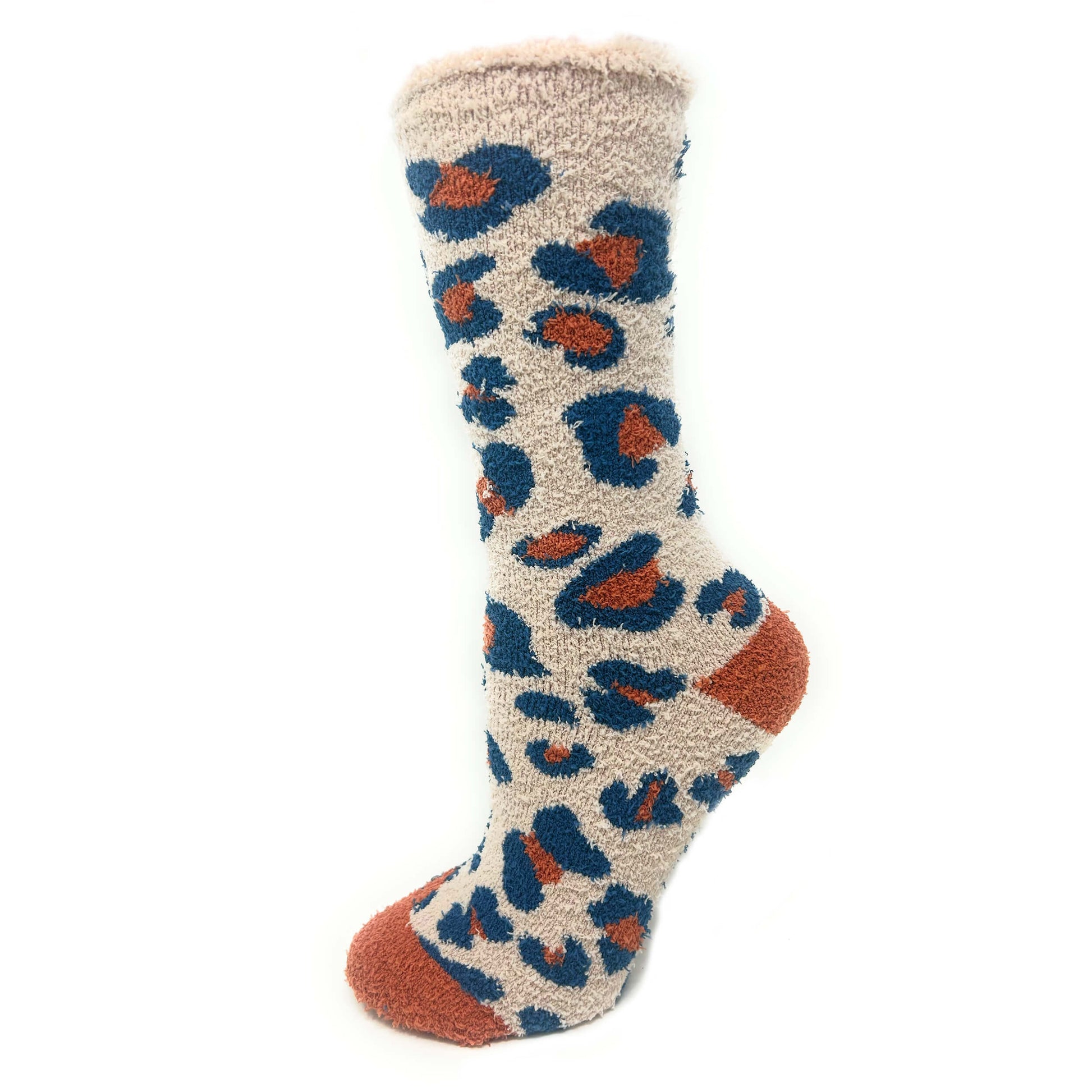 Leoparda Grip Socks Premium Crew Socks- Sock It Up Sock