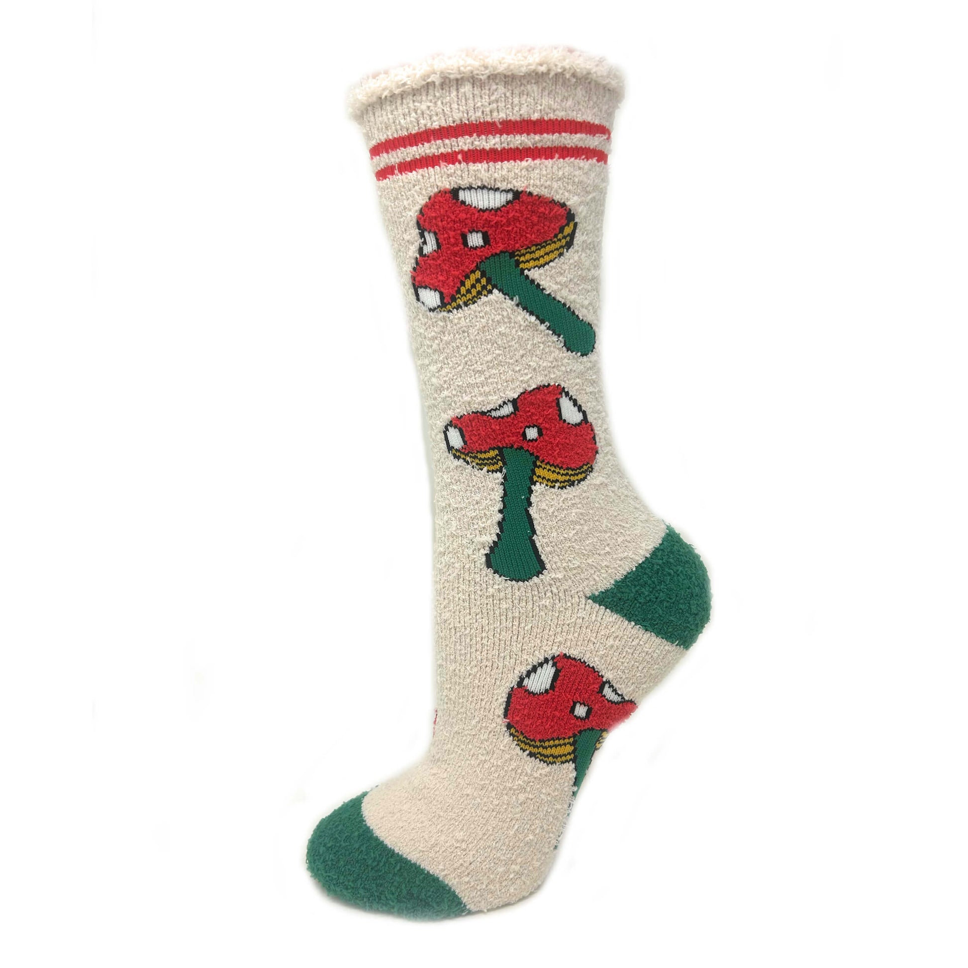 Mushies Grip Socks Premium Crew Socks- Sock It Up Sock