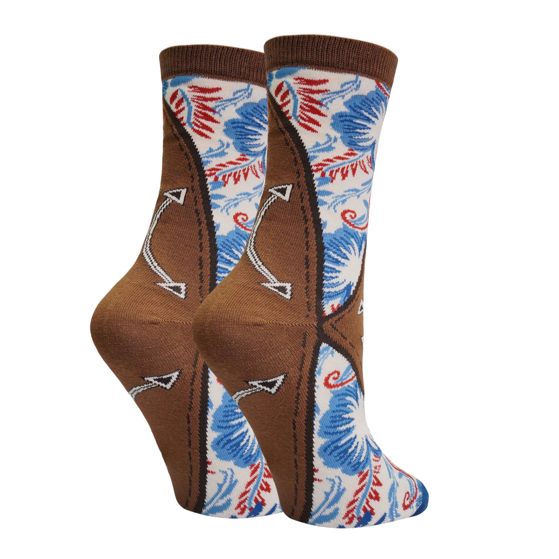 Urban Cowgirl Socks Premium Crew Socks- Sock It Up Sock