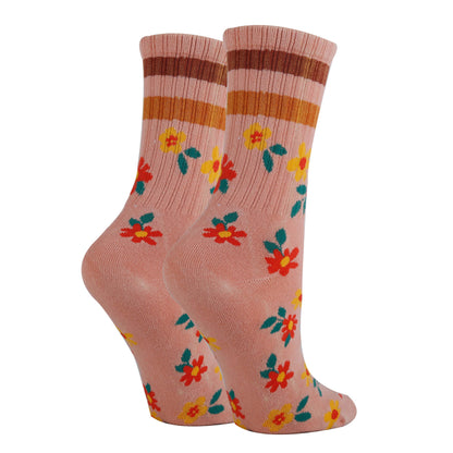 Full Bloom Socks Premium Crew Socks- Sock It Up Sock