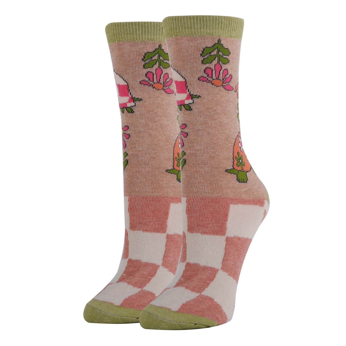 Groovy Turtle Socks Premium Crew Socks- Sock It Up Sock