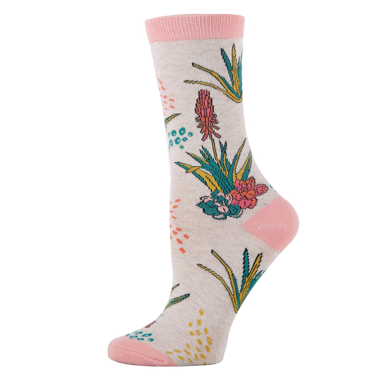 Aloe Vera Socks Premium Crew Socks- Sock It Up Sock