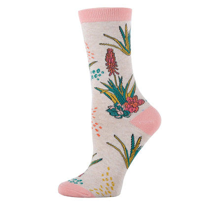Aloe Vera Socks Premium Crew Socks- Sock It Up Sock