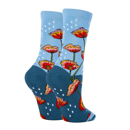 Poppy Please Socks Premium Crew Socks- Sock It Up Sock