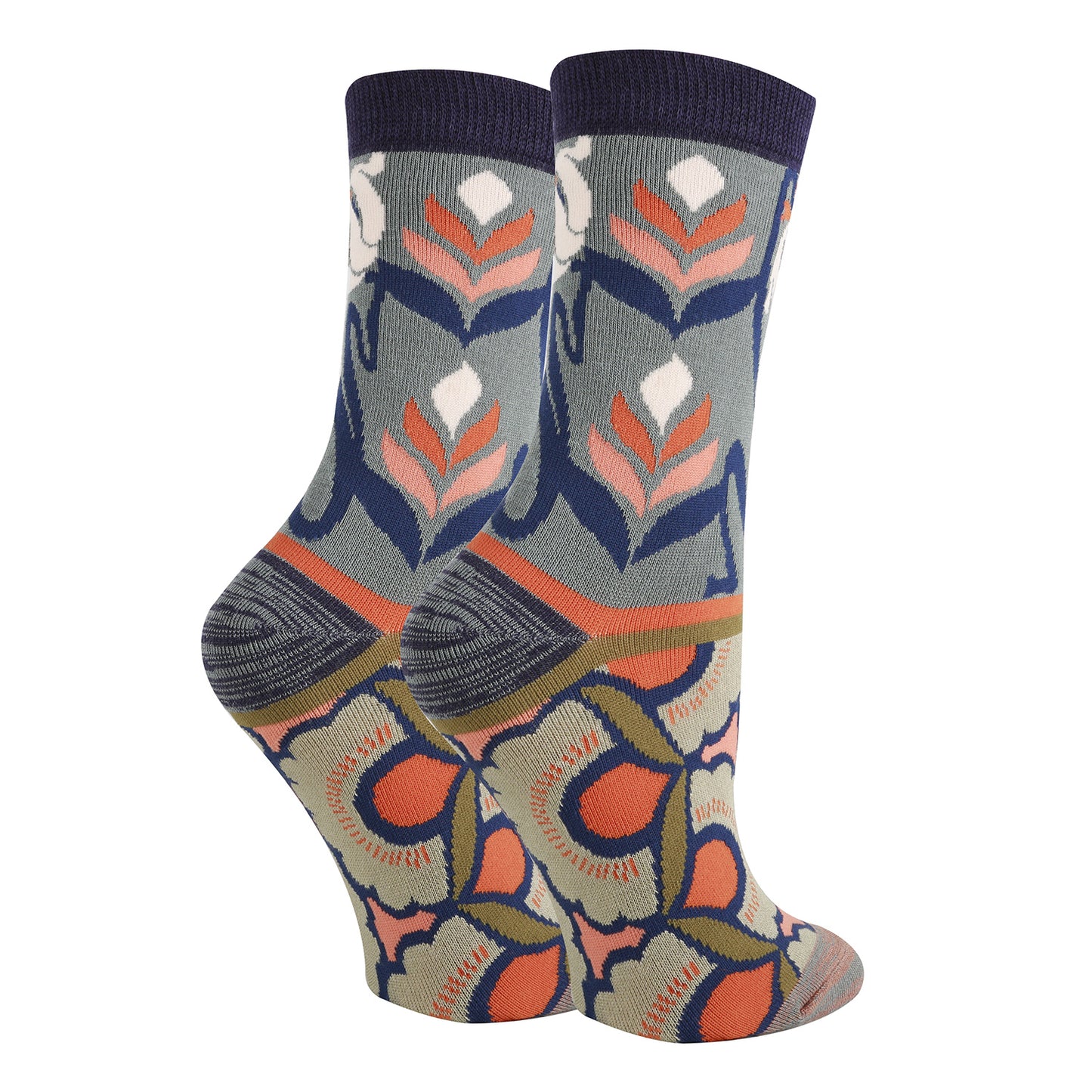 Azalea Breeze Socks Premium Crew Socks- Sock It Up Sock