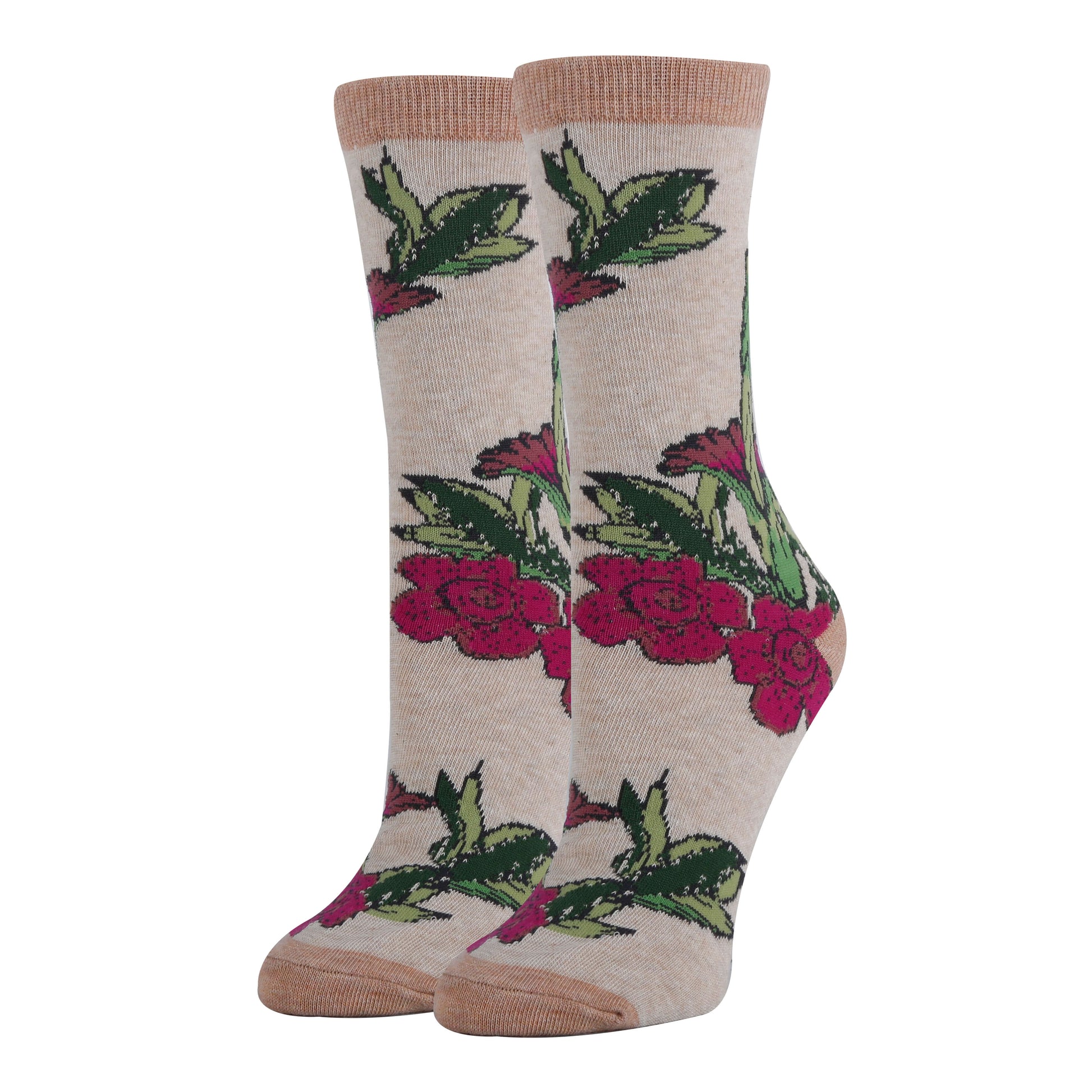 Corpse Floral Socks | Fashion Dress Socks for Women