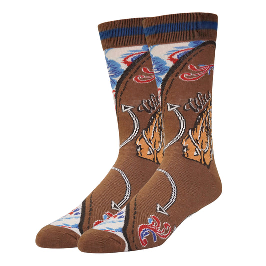 Urban Cowboy Socks | Fashion Dress Socks for Men