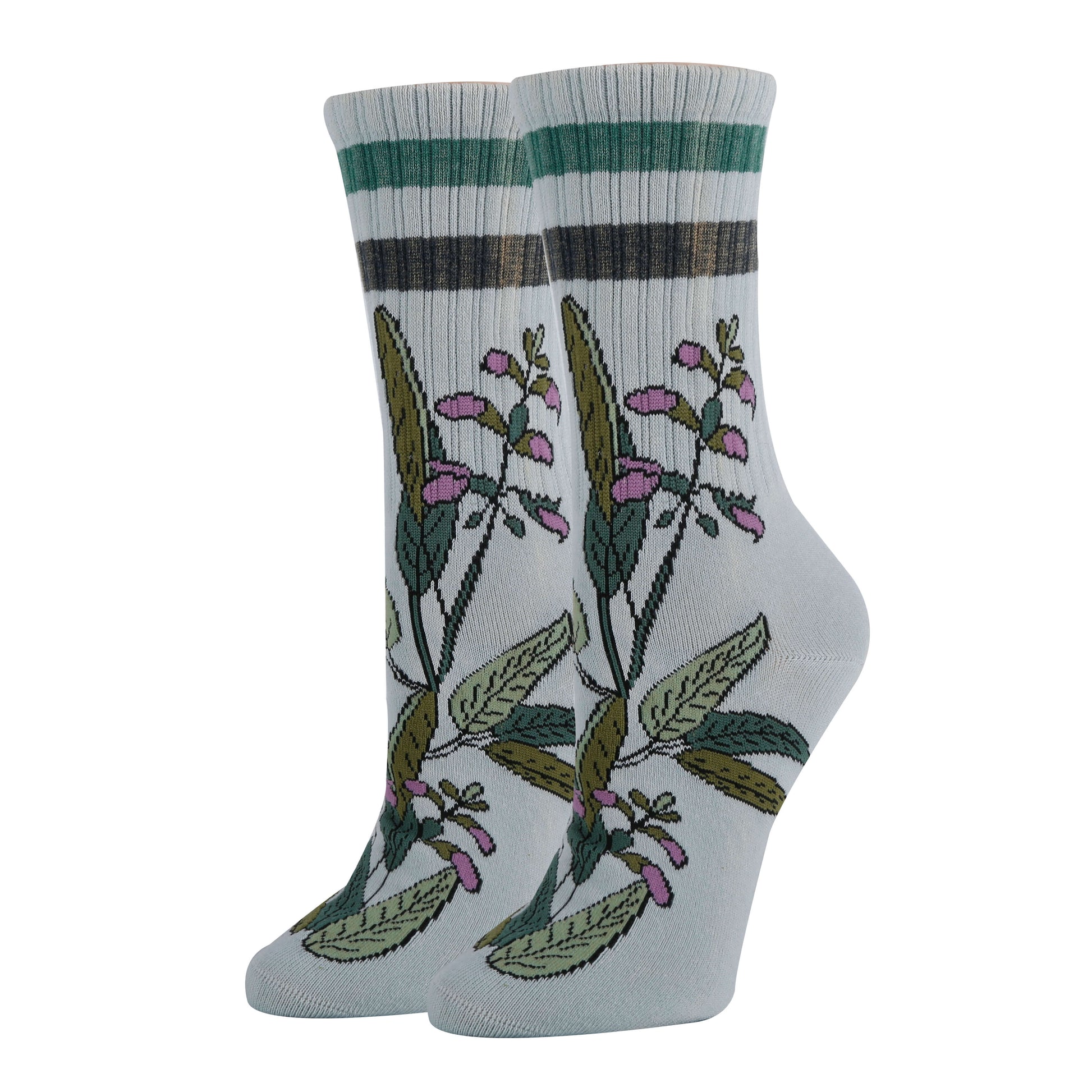 Sage Vibes Athletic Socks | Fashion Athletic Socks for Women