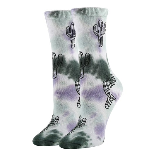 Saguaro Trails Tie Dye Socks | Stylish Dress Socks for Women